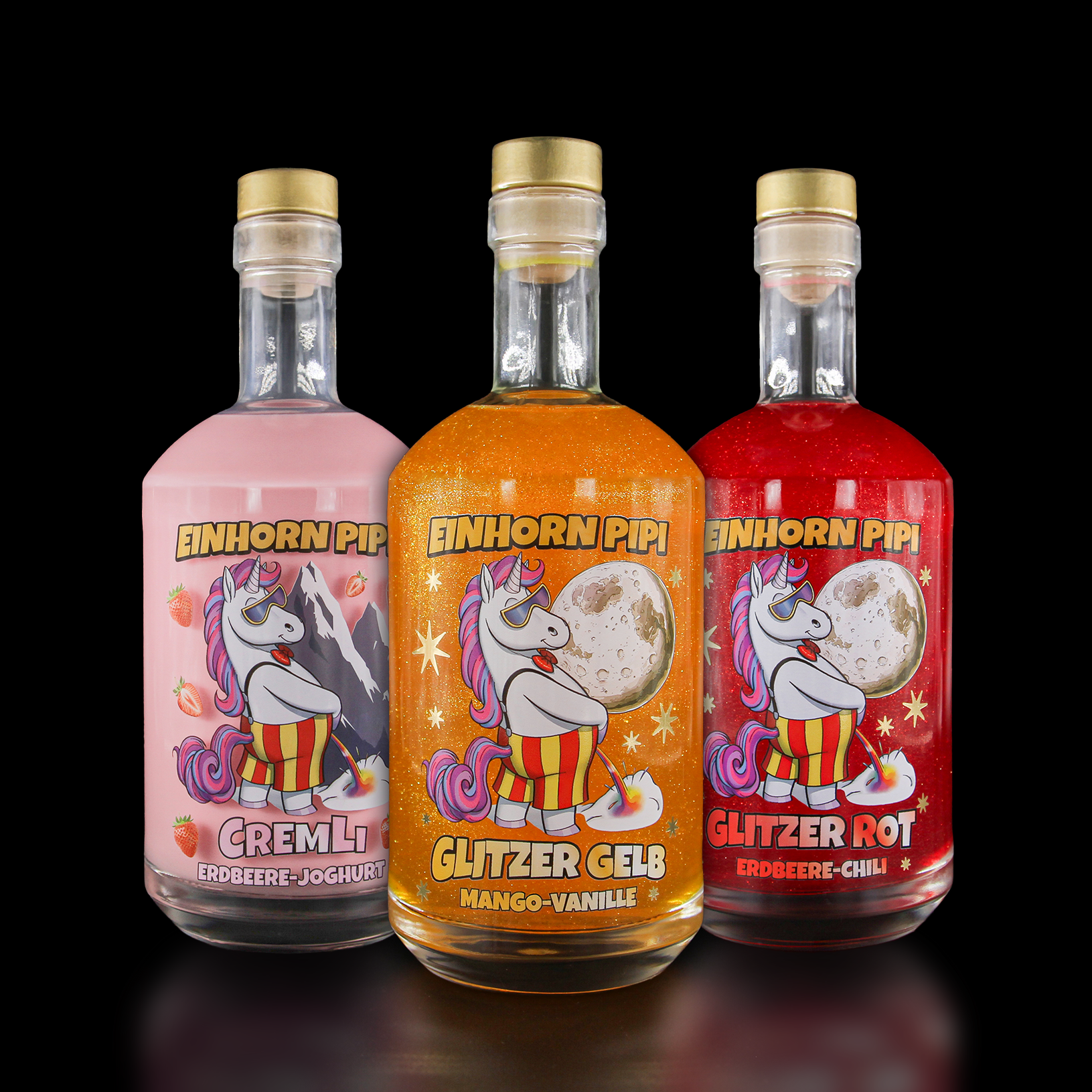 EinhornPipi Probierpaket 3er Bundle