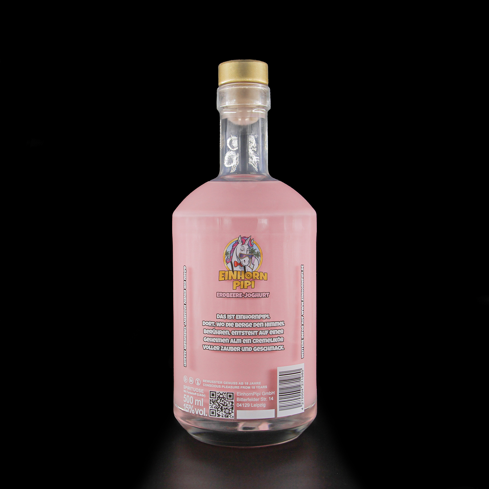 EinhornPipi CremLi Erdbeere-Joghurt