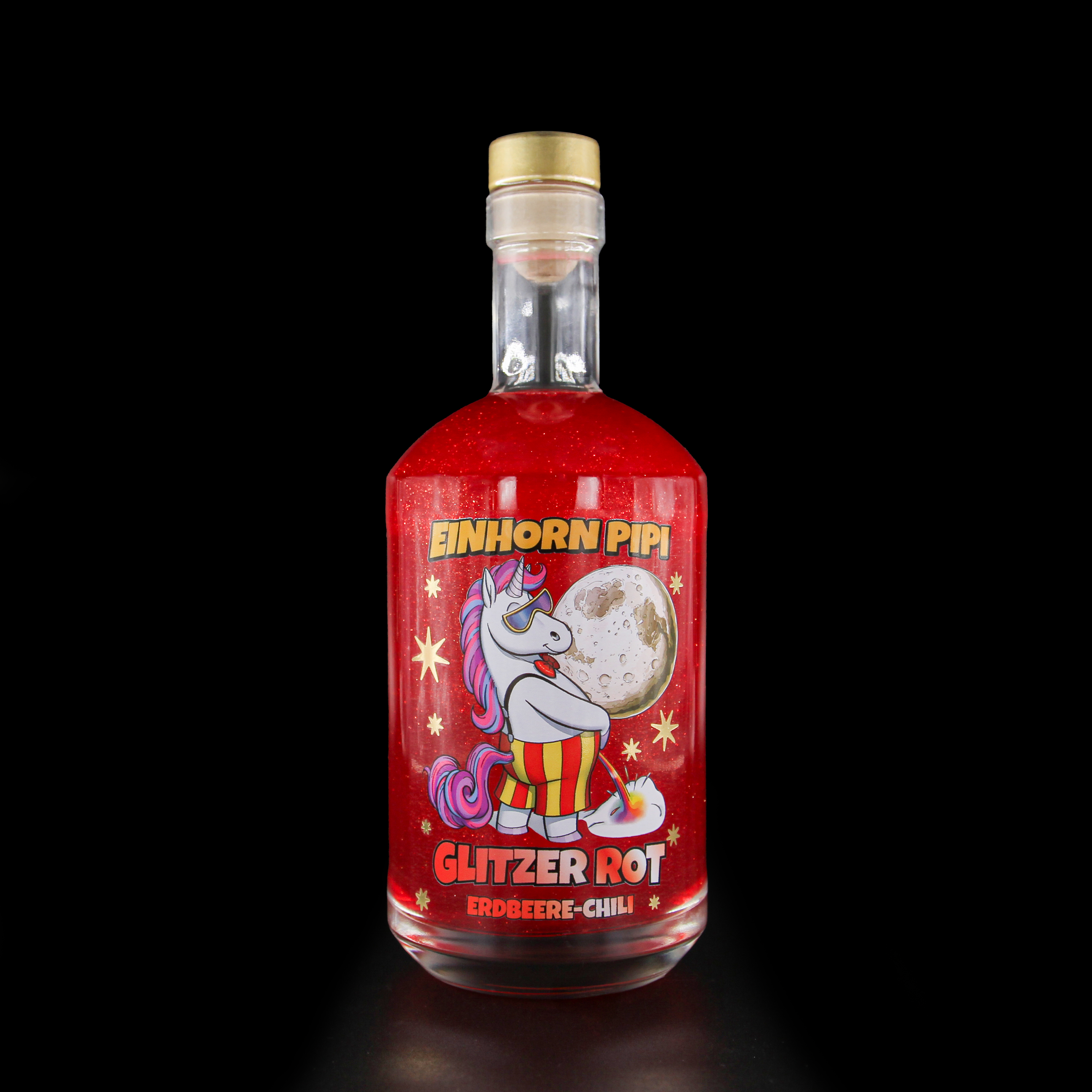 EinhornPipi Glitzerrot Erdbeere-Chili